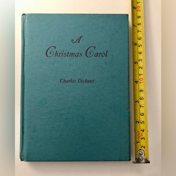 VINTAGE BOOK ‘ A CHRISTMAS CAROL’ CHARLES DICKENS - Picture 16 of 16